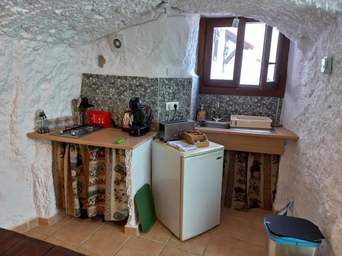 Cuevas Barrio Las Santas Huescar Apartment