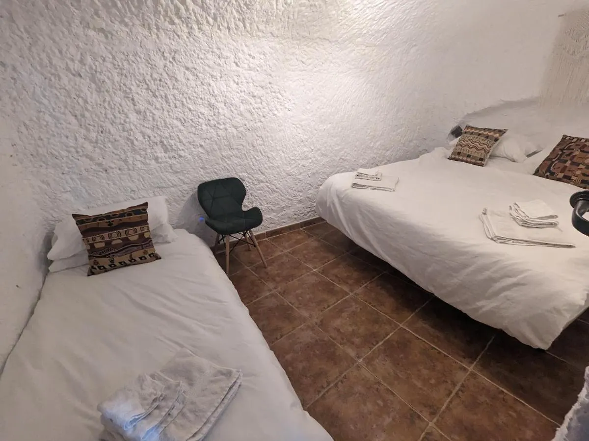 Cuevas Barrio Las Santas Huescar Apartment